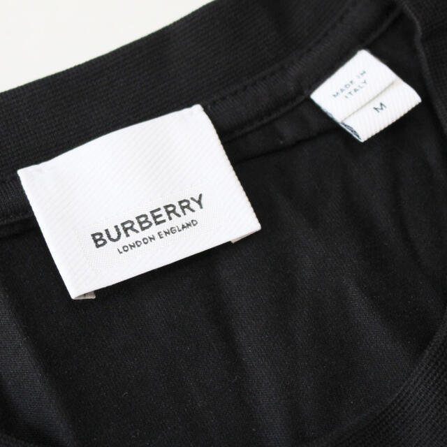 BURBERRY(バーバリー)の《バーバリー》新品 伊製 ラバーパッチ付 袖あき Tシャツ オーバーサイズ M メンズのトップス(Tシャツ/カットソー(半袖/袖なし))の商品写真