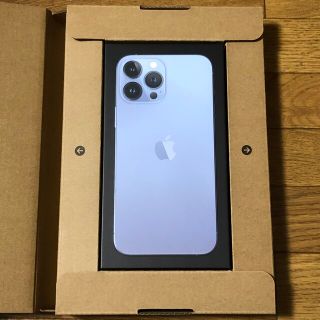 アイフォーン(iPhone)のiPhone13pro MAX 128GB シエラブルー(スマートフォン本体)