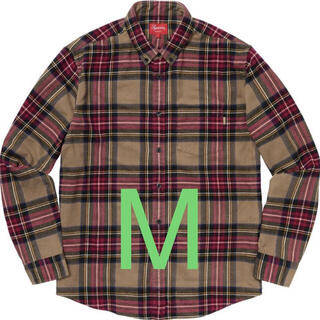 【M】Supreme 19aw Tartan Flannel Shirt(シャツ)