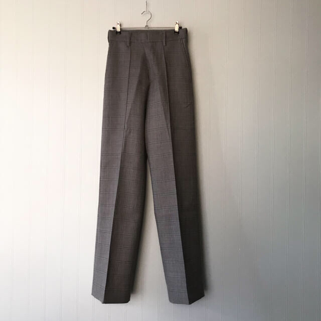 パンツ 未使用 LENO リノ ウール チェック パンツ の通販 by てふてふ