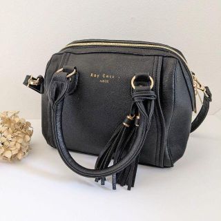 レイカズン(RayCassin)の【美品】Ray Cassin レイカズン しまむらショルダーバッグ ハンドバッグ(ショルダーバッグ)