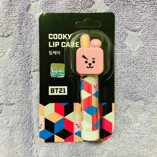 ボウダンショウネンダン(防弾少年団(BTS))のBT21 フィギュア リップ バーム COOKY リップケア ピーチ(リップケア/リップクリーム)