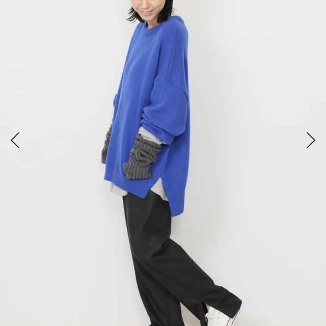 トップスDEUXIEME CLASSE  Oversized クルーネック セーター