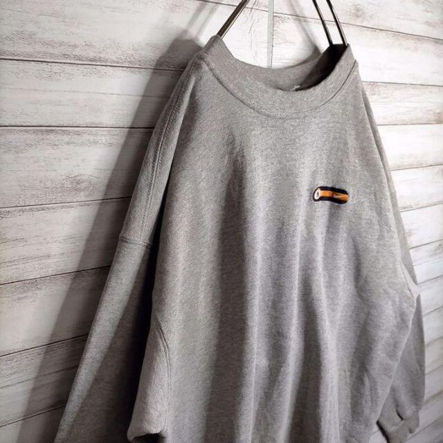 NIKE - 【USA製!!】ナイキ ✈︎刺繍ロゴ 白タグ ゆるだぼ 裏起毛