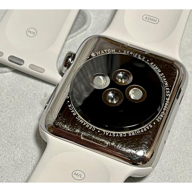 Apple Watch シリーズ2 アップルウォッチ 42mmサイズ シルバー