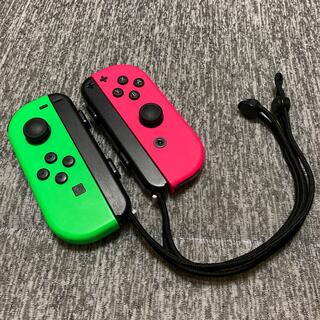 ニンテンドースイッチ(Nintendo Switch)のNintendo Switch Joy-Con ネオンピンク　ネオングリーン(その他)