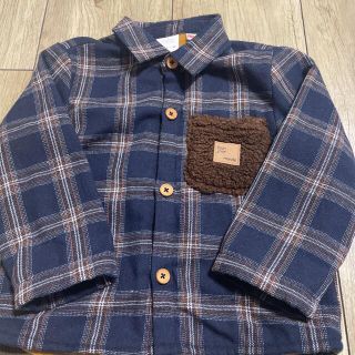 ザラキッズ(ZARA KIDS)のザラキッズ　アウター　チェック(ジャケット/上着)