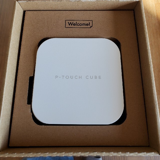 brother P-TOUCH CUBE ラベルプリンター PT-P300BT インテリア/住まい/日用品のオフィス用品(OA機器)の商品写真