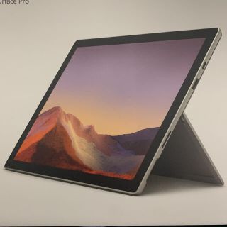 マイクロソフト(Microsoft)の★期間限定値下★Surface Pro 7 VNX-00014 プラチナ　美品♪(ノートPC)