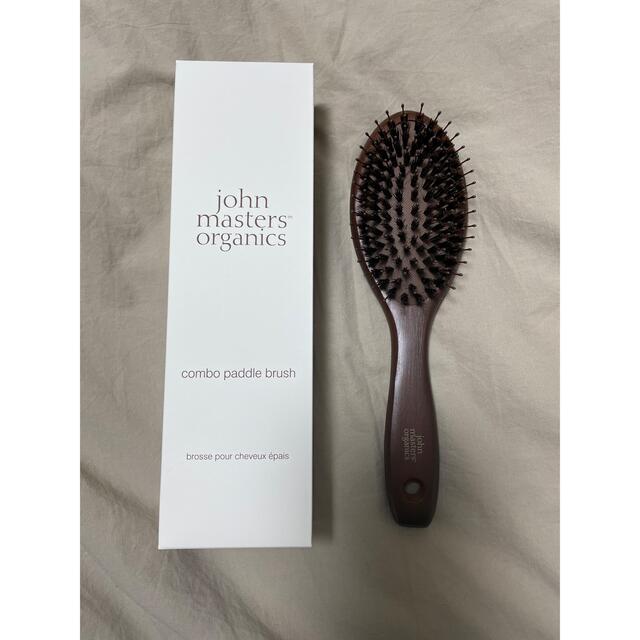 John Masters Organics(ジョンマスターオーガニック)のジョンマスターオーガニックコンボパドルブラシ コスメ/美容のヘアケア/スタイリング(ヘアブラシ/クシ)の商品写真