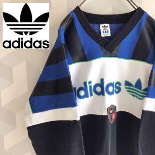 アディダス(adidas)の【90s アディダス】サイズL ゲームシャツスウェットトレーナー adidas.(スウェット)