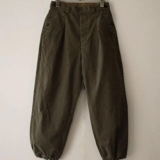 コモリ(COMOLI)のOUTIL PANTALON LIMOGES (Men’s) col.Khaki(ワークパンツ/カーゴパンツ)