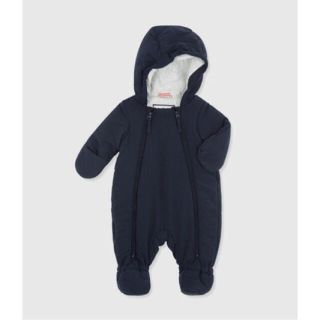 プチバトー(PETIT BATEAU)のプチバトーダブルファスナーカバーオール(ジャケット/コート)