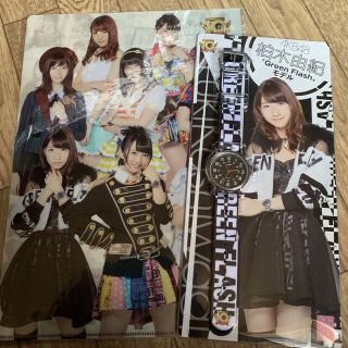 タイメックス(TIMEX)のAKB 10ANNIVERSARY 柏木由紀　腕時計&クリアファイル(レザーベルト)