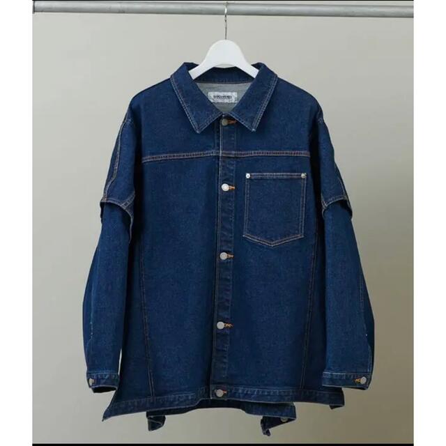 DISCOVERED - 12,5oz Stretch Denim Layered Blousonの通販 by shop