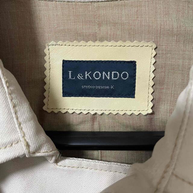 L&KONDO(ルコンド)のL.KONDO ルコンド　高級　手縫い　美品　ジャケット メンズのジャケット/アウター(テーラードジャケット)の商品写真