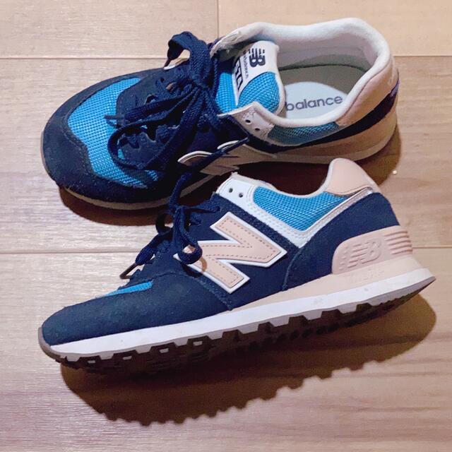 New Balance(ニューバランス)のニューバランス574スニーカー レディースの靴/シューズ(スニーカー)の商品写真