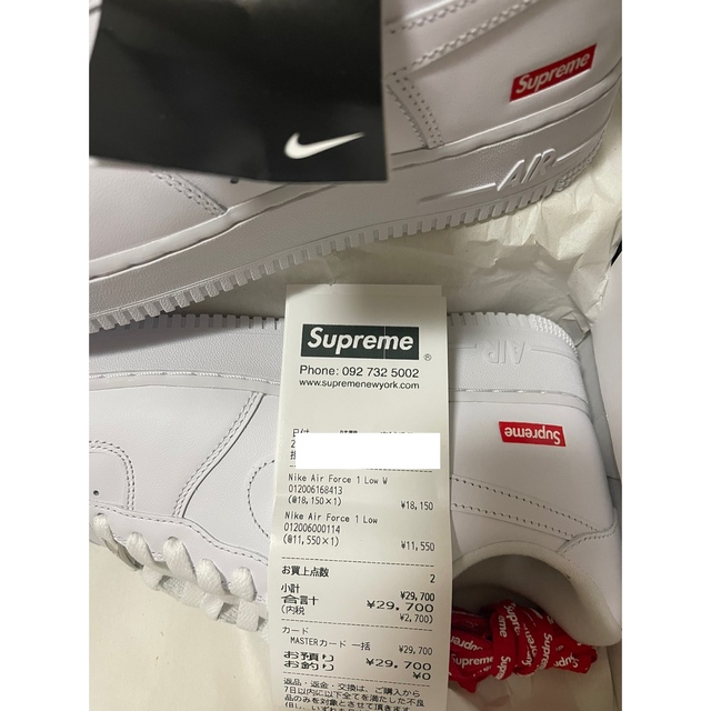 Supreme(シュプリーム)のSupreme Nike Air Force1 Low AF1  27cm メンズの靴/シューズ(スニーカー)の商品写真