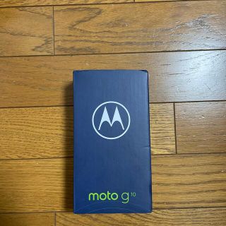 モトローラ(Motorola)のMOTOROLA サクラパール  PAMN0025JP 新品　moto g10(スマートフォン本体)