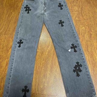 クロムハーツ(Chrome Hearts)の新品未使用　クロムハーツ　リーバイス　501  Levi's クロスパッチ(デニム/ジーンズ)