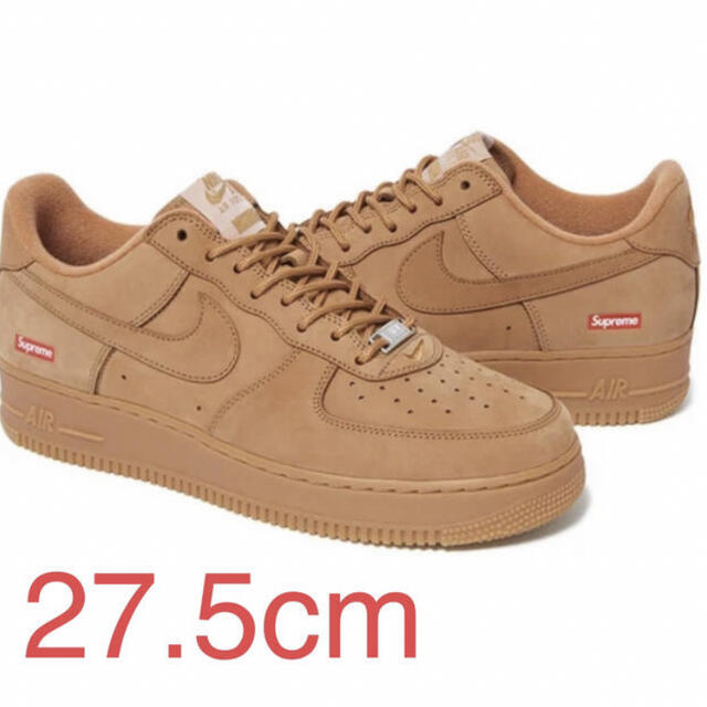 Supreme × Nike Air Force 1 Low Wheat