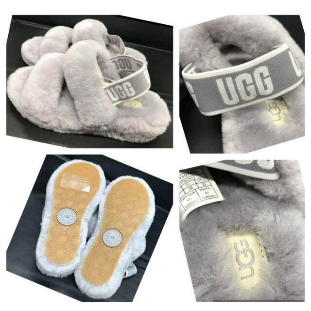 UGG(アグ)の完売しました。。。。。。。新品✨22cm✨UGG✨✨OH YEAH✨オーイヤー レディースの靴/シューズ(サンダル)の商品写真