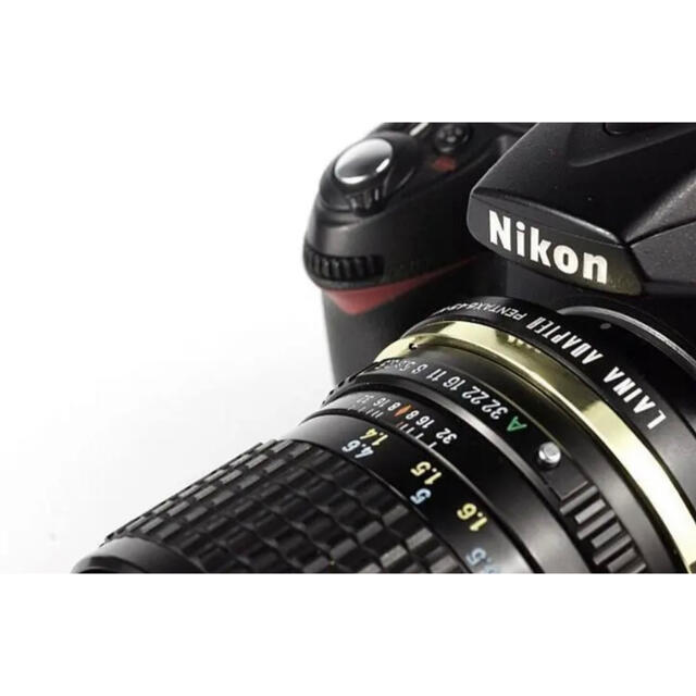 PENTAX ペンタックス 645レンズ →Nikon Fマウント アダプター-