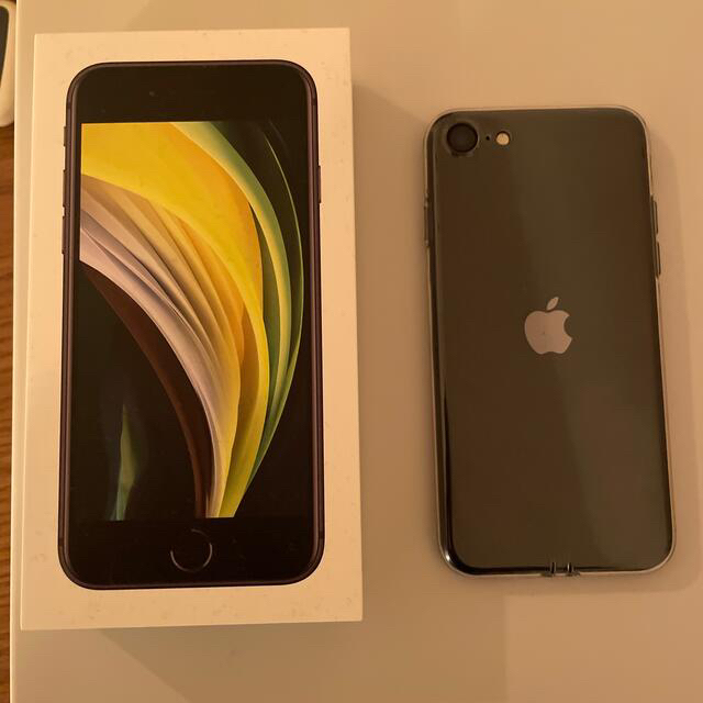タイムセールiPhoneSE2本体64GBブラック SIMフリー 第2世代 2022人気