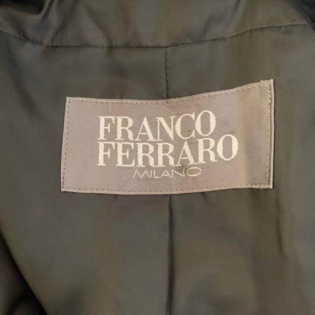 FRANCO FERRARO(フランコフェラーロ)のフランコフェラーロ ダウンコート 2 M - 黒 レディースのジャケット/アウター(ダウンコート)の商品写真