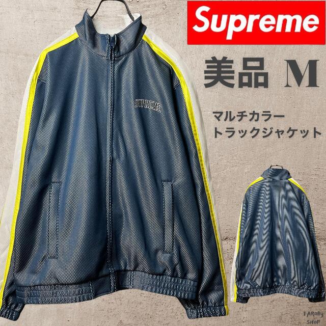 Supreme(シュプリーム)の美品　Supreme　マルチカラージップ　スイングトップ　トラックジャケット メンズのジャケット/アウター(ブルゾン)の商品写真
