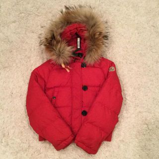 モンクレール(MONCLER)の国内正規品　モンクレール　リアルファーフード付き　ダウンジャケット(ジャケット/上着)