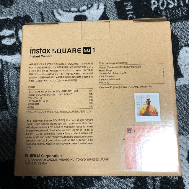 富士フイルム(フジフイルム)のFUJIFILM  instax SQUARE SQ1 チェキスクエア ブルー スマホ/家電/カメラのカメラ(フィルムカメラ)の商品写真