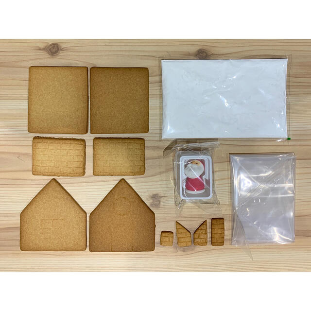 MUJI (無印良品)(ムジルシリョウヒン)の無印_自分でつくる組み立てるヘクセンハウス 食品/飲料/酒の食品(菓子/デザート)の商品写真