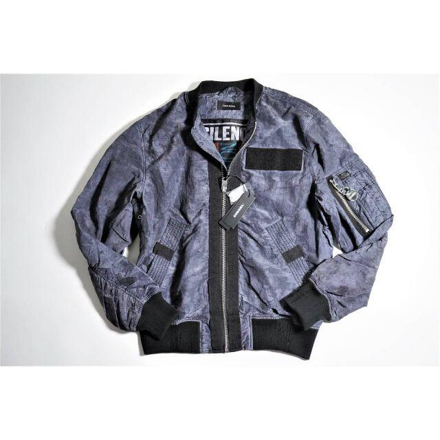 日本産】 DIESEL - 新品 タグ付 DIESEL J-SOULY TYE MA-1 ジャケット L
