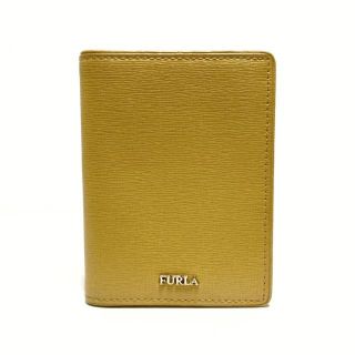 フルラ(Furla)のフルラ パスケース - ダークイエロー(名刺入れ/定期入れ)