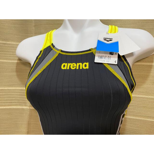 arena(アリーナ)のarena トレーニング用水着レディースリミックＭ FSA-0649W BKYL レディースの水着/浴衣(水着)の商品写真