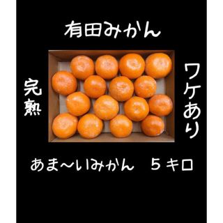 訳あり有田ミカン　Sサイズ　5キロ(フルーツ)