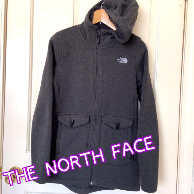 THE NORTH FACE(ザノースフェイス)のノースフェイス　ロングニット　ジャケット　パーカー レディースのジャケット/アウター(ニットコート)の商品写真