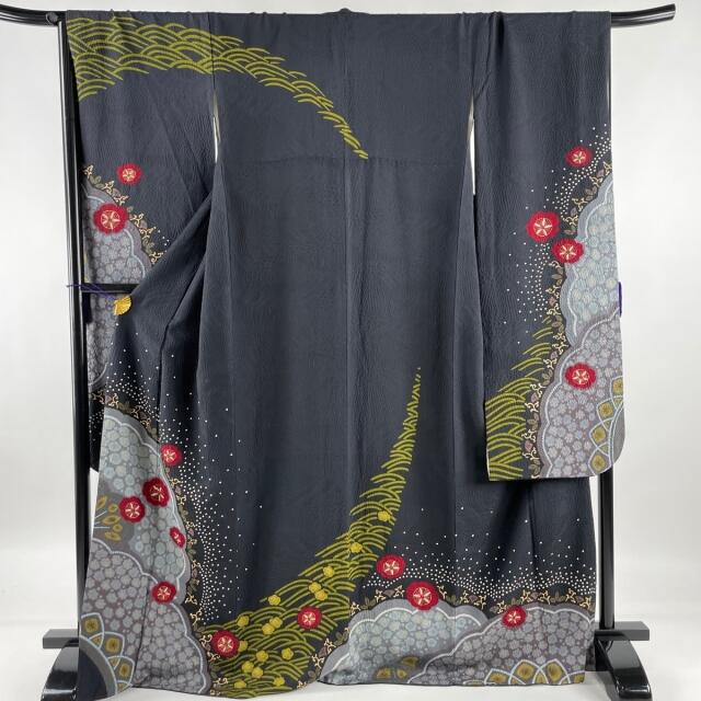 振袖 美品 名品 身丈171.5cm 裄丈67.5cm 正絹 【中古】 素晴らしい外見