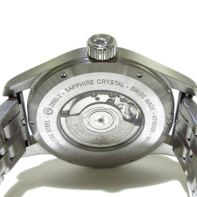 ステンレス Hamilton 腕時計 カーキオフィサーオートの通販 by ブランディア｜ハミルトンならラクマ - ハミルトン ⒀てはお