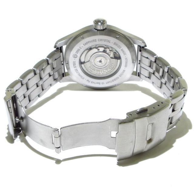 ステンレス Hamilton 腕時計 カーキオフィサーオートの通販 by ブランディア｜ハミルトンならラクマ - ハミルトン ⒀てはお