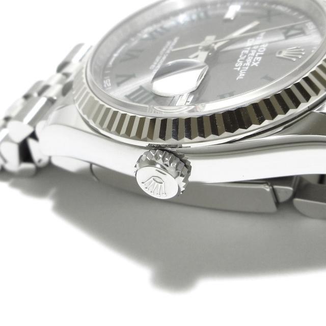 スレート ROLEX 126234 メンズの通販 by ブランディア｜ロレックスならラクマ - ロレックス 腕時計新品同様 ☋ベルトカラ
