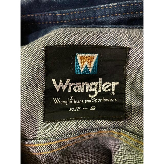 Wrangler(ラングラー)のwrangler デニム×本革　デニムシャツ！  メンズのトップス(シャツ)の商品写真