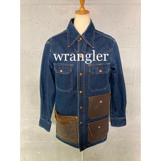 ラングラー(Wrangler)のwrangler デニム×本革　デニムシャツ！ (シャツ)