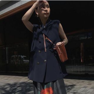 アメリヴィンテージ(Ameri VINTAGE)のameri/ METALLIC BUTTON TAILORED VEST(ベスト/ジレ)