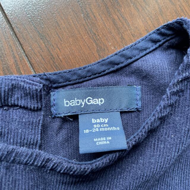 babyGAP(ベビーギャップ)のベビーギャップ　ワンピース ジャンパースカート　90 キッズ/ベビー/マタニティのキッズ服女の子用(90cm~)(ワンピース)の商品写真