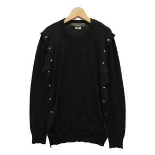 コムデギャルソン(COMME des GARCONS)のコムデギャルソン 長袖ニット ブラック レディース M(ニット/セーター)