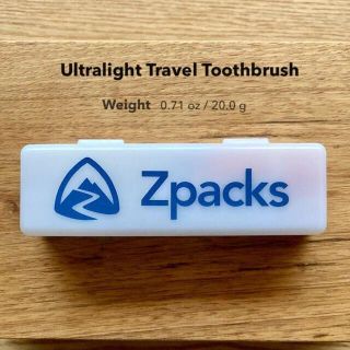 Zpacks 歯ブラシ Ultralight Travel Toothbrush(歯ブラシ/デンタルフロス)