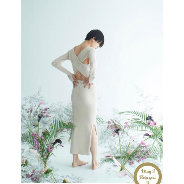 ロザリームーン Back Cross Knit Dress 「かわいい~!」 vivacf.net