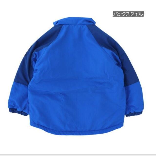 mou jon jon(ムージョンジョン)の新品 mou jonjon ナイロンジャケット 120cm 紺色 中綿ジャンバー キッズ/ベビー/マタニティのキッズ服男の子用(90cm~)(ジャケット/上着)の商品写真